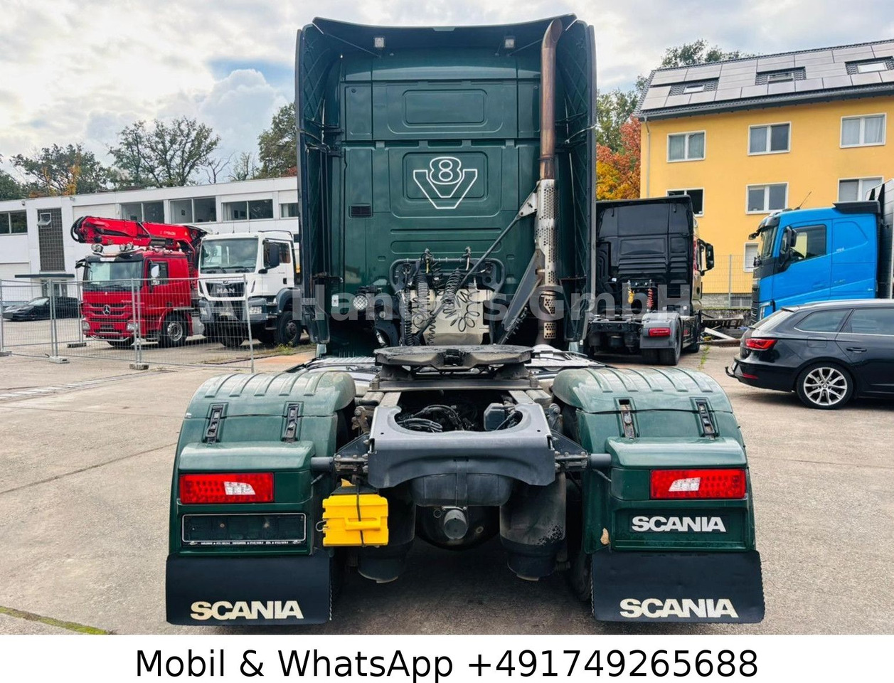 Scania R580 TopLine LL *Retarder/Standklima/ACC/Hydr. - Τράκτορας: φωτογραφία 4 Scania R580 TopLine LL *Retarder/Standklima/ACC/Hydr. - Τράκτορας: φωτογραφία 4