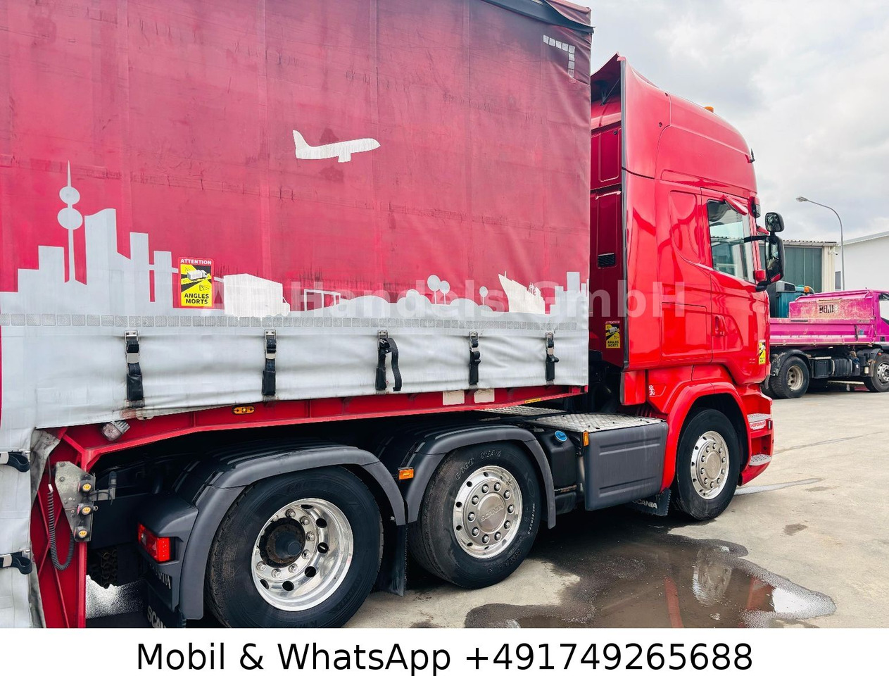 Scania R580 V8 TopLine BL 6x2*Retarder/Standklima/Alcoa - Τράκτορας: φωτογραφία 4 Scania R580 V8 TopLine BL 6x2*Retarder/Standklima/Alcoa - Τράκτορας: φωτογραφία 4