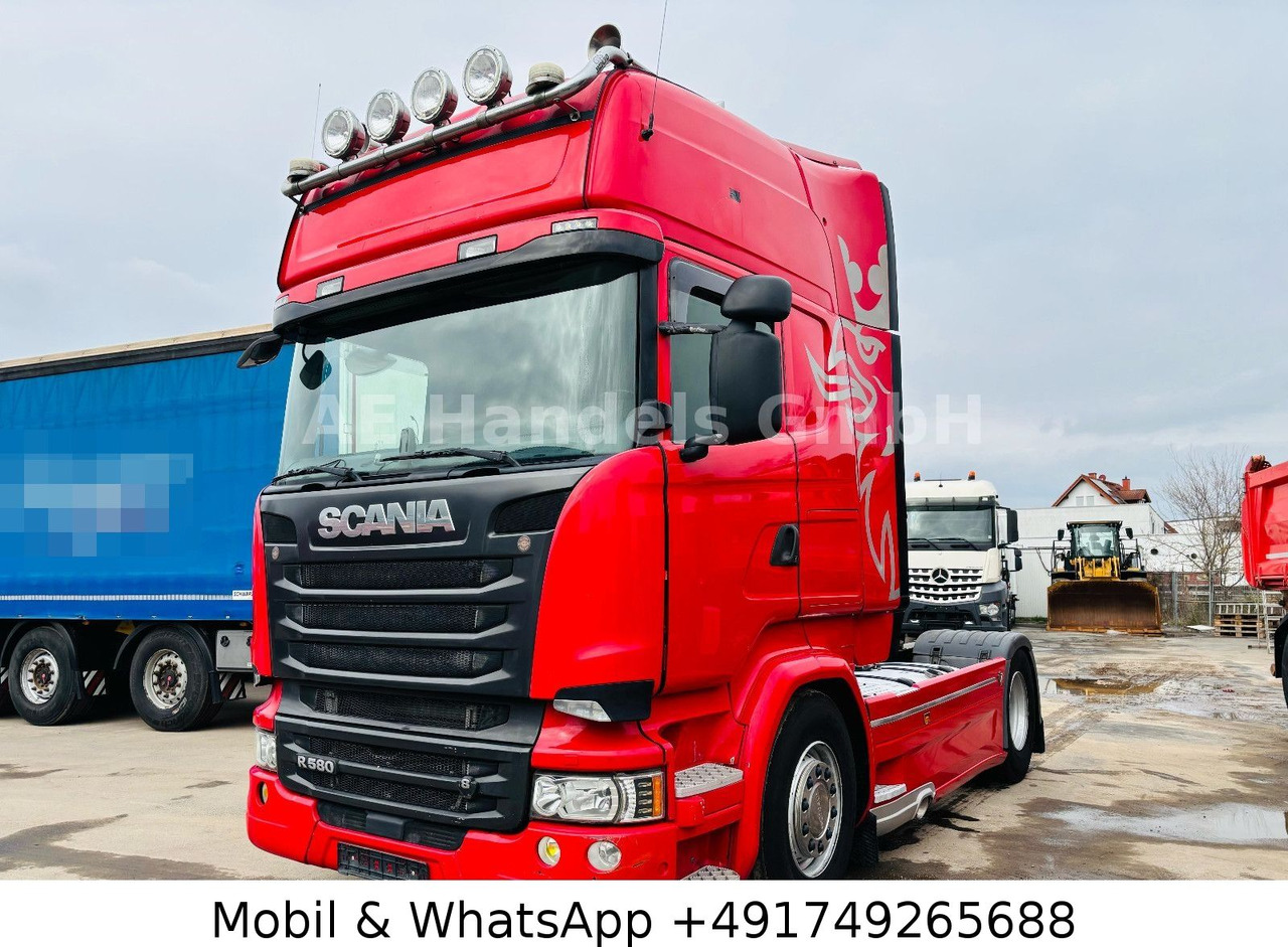Scania R580 V8 Topline LL *Retarder/Standklima/2xTank - Τράκτορας: φωτογραφία 1 Scania R580 V8 Topline LL *Retarder/Standklima/2xTank - Τράκτορας: φωτογραφία 1