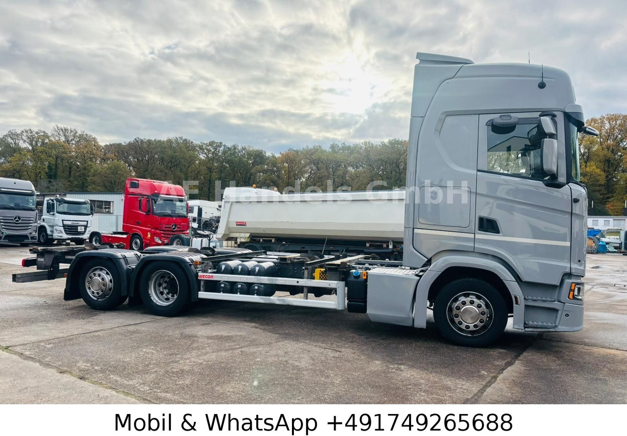 Scania S450 HighLine BDF *Retarder/Lenk+Lift/Multi/LBW - Φορτηγό μεταφοράς εμπορευματοκιβωτίων/ Κινητό αμάξωμα: φωτογραφία 2 Scania S450 HighLine BDF *Retarder/Lenk+Lift/Multi/LBW - Φορτηγό μεταφοράς εμπορευματοκιβωτίων/ Κινητό αμάξωμα: φωτογραφία 2