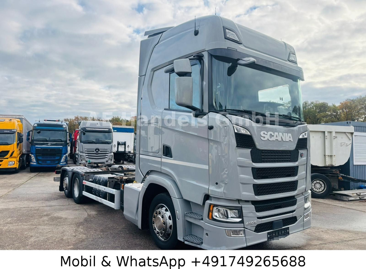 Scania S450 HighLine BDF *Retarder/Lenk+Lift/Multi/LBW - Φορτηγό σασί: φωτογραφία 1 Scania S450 HighLine BDF *Retarder/Lenk+Lift/Multi/LBW - Φορτηγό σασί: φωτογραφία 1