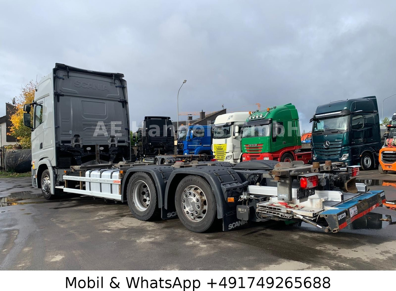 Scania S450 HighLine BDF *Retarder/Lenk+Lift/Multi/LBW - Φορτηγό μεταφοράς εμπορευματοκιβωτίων/ Κινητό αμάξωμα: φωτογραφία 3 Scania S450 HighLine BDF *Retarder/Lenk+Lift/Multi/LBW - Φορτηγό μεταφοράς εμπορευματοκιβωτίων/ Κινητό αμάξωμα: φωτογραφία 3