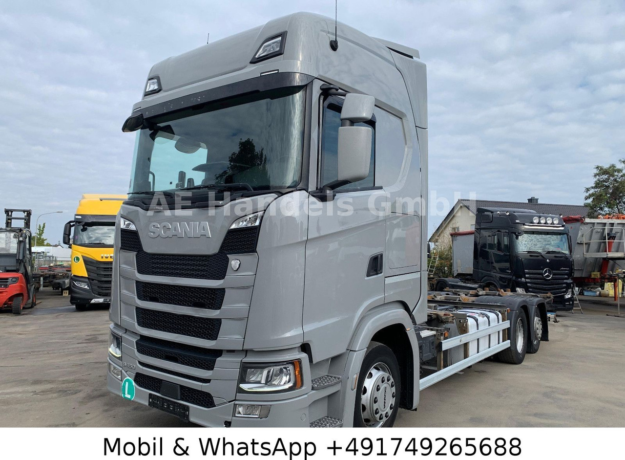 Scania S450 HighLine BDF *Retarder/Lenk+Lift/Multi/LBW - Φορτηγό σασί: φωτογραφία 2 Scania S450 HighLine BDF *Retarder/Lenk+Lift/Multi/LBW - Φορτηγό σασί: φωτογραφία 2