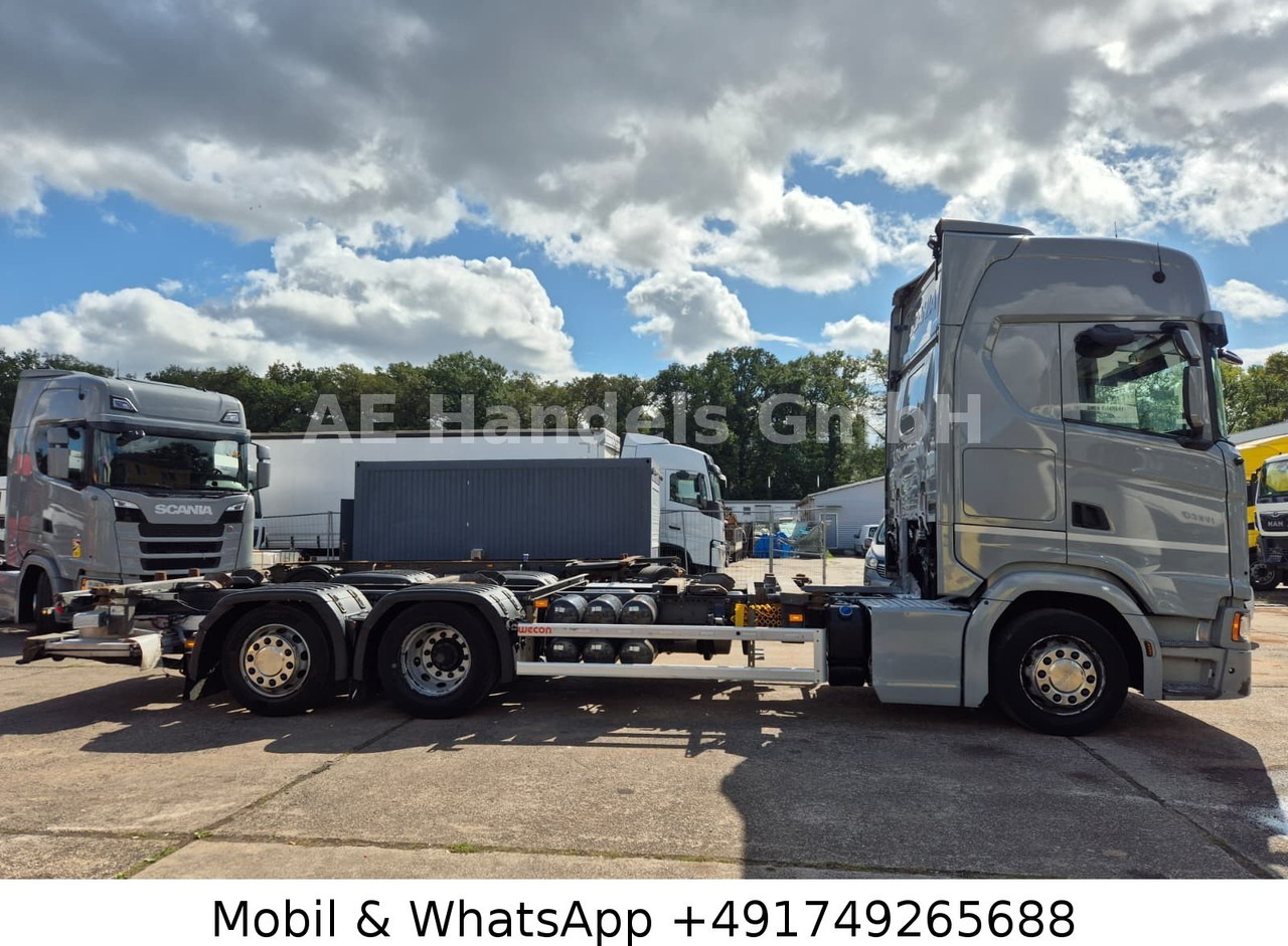 Scania S450 HighLine BDF *Retarder/Lenk+Lift/Multi/LBW - Φορτηγό μεταφοράς εμπορευματοκιβωτίων/ Κινητό αμάξωμα: φωτογραφία 2 Scania S450 HighLine BDF *Retarder/Lenk+Lift/Multi/LBW - Φορτηγό μεταφοράς εμπορευματοκιβωτίων/ Κινητό αμάξωμα: φωτογραφία 2