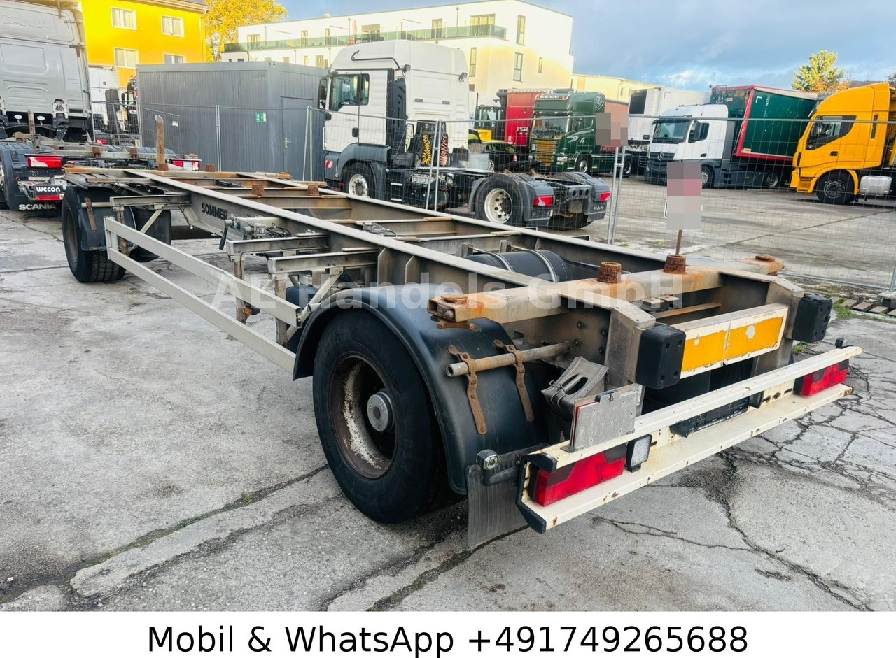 Sommer AW 18T Drehschemel BDF *Luft/Luft*Scheibenbremse - Ρυμούλκα μεταφοράς εμπορευματοκιβωτίων/ Κινητό αμάξωμα: φωτογραφία 3 Sommer AW 18T Drehschemel BDF *Luft/Luft*Scheibenbremse - Ρυμούλκα μεταφοράς εμπορευματοκιβωτίων/ Κινητό αμάξωμα: φωτογραφία 3