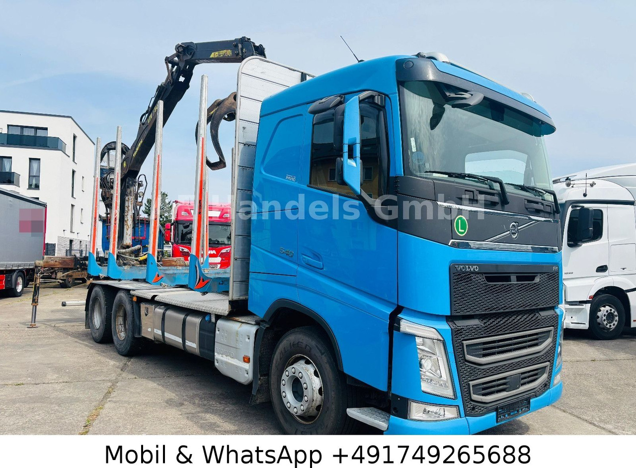 Volvo FH 540 BL 6x4 Tajfun LIV-150K *Retarder/Exte/ACC - Φορτηγό ξυλείας, Φορτηγό με γερανό: φωτογραφία 1 Volvo FH 540 BL 6x4 Tajfun LIV-150K *Retarder/Exte/ACC - Φορτηγό ξυλείας, Φορτηγό με γερανό: φωτογραφία 1