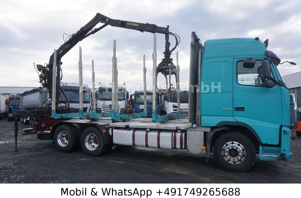 Volvo FH 540 Globe BL 6x4 Hiab 115z-80 *VEB+/AHK - Φορτηγό με γερανό: φωτογραφία 5 Volvo FH 540 Globe BL 6x4 Hiab 115z-80 *VEB+/AHK - Φορτηγό με γερανό: φωτογραφία 5