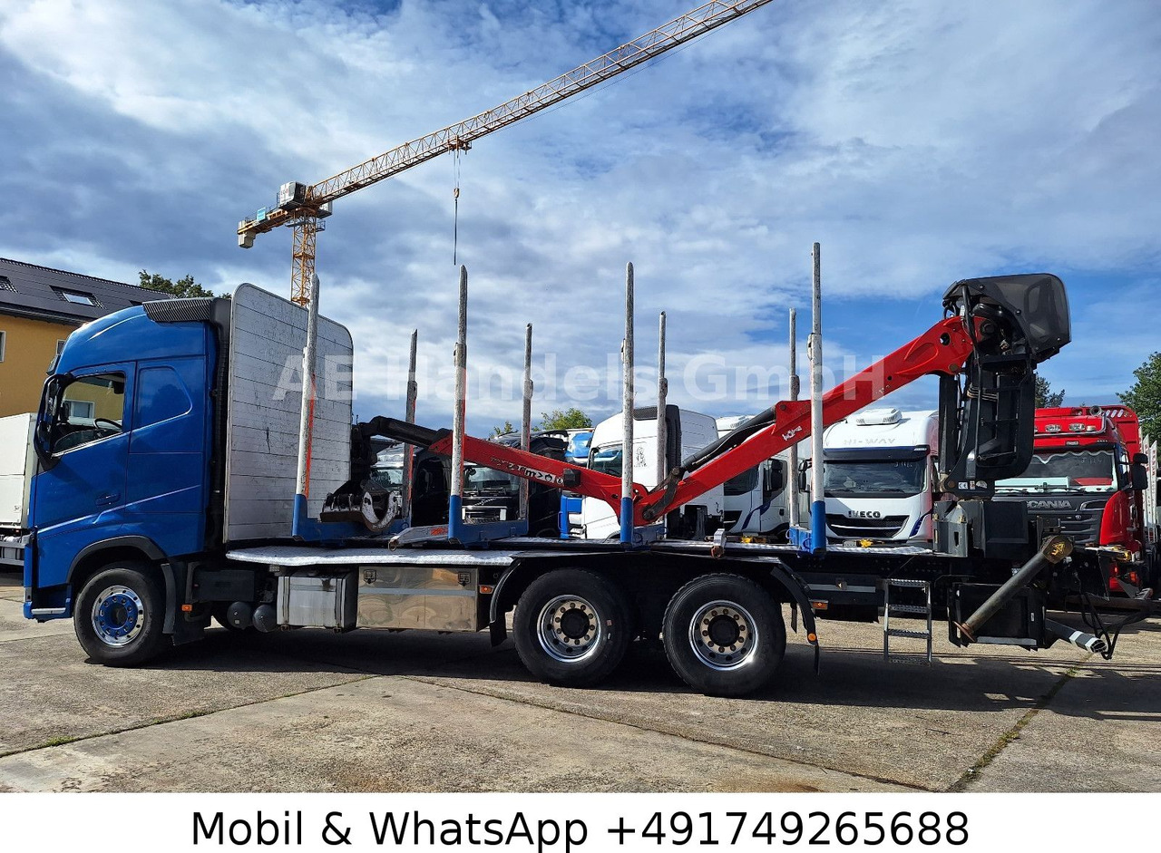 Volvo FH 540 Globe BL 6x4 Palfinger M12L80 *Retarder - Φορτηγό ξυλείας, Φορτηγό με γερανό: φωτογραφία 4 Volvo FH 540 Globe BL 6x4 Palfinger M12L80 *Retarder - Φορτηγό ξυλείας, Φορτηγό με γερανό: φωτογραφία 4