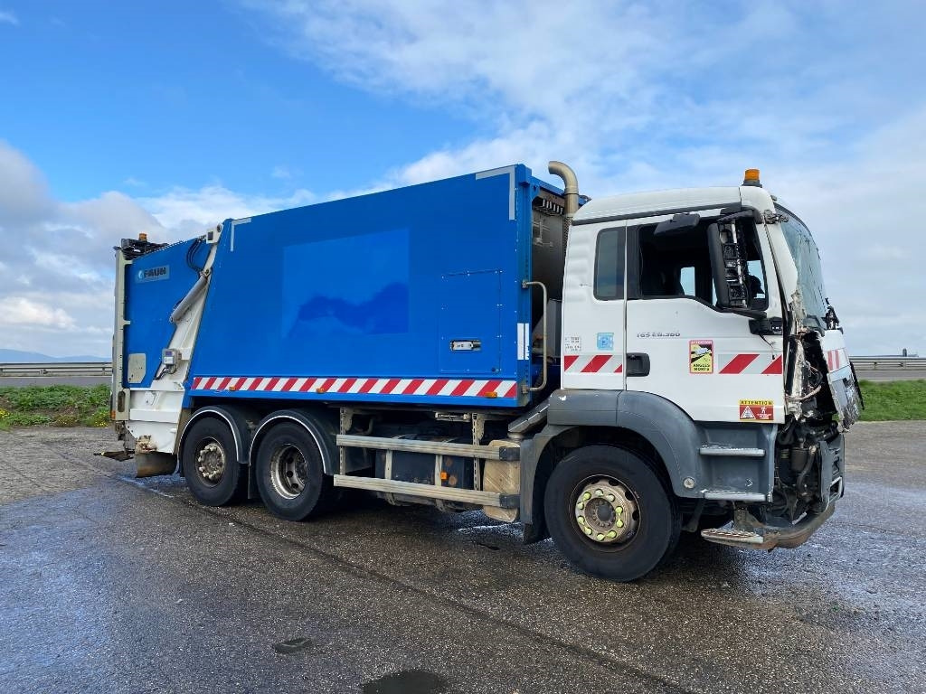 MAN TGS 26.360-6x2 FAUN VR5Z/ZÖLLER endommagé - Απορριμματοφόρο: φωτογραφία 4 MAN TGS 26.360-6x2 FAUN VR5Z/ZÖLLER endommagé - Απορριμματοφόρο: φωτογραφία 4