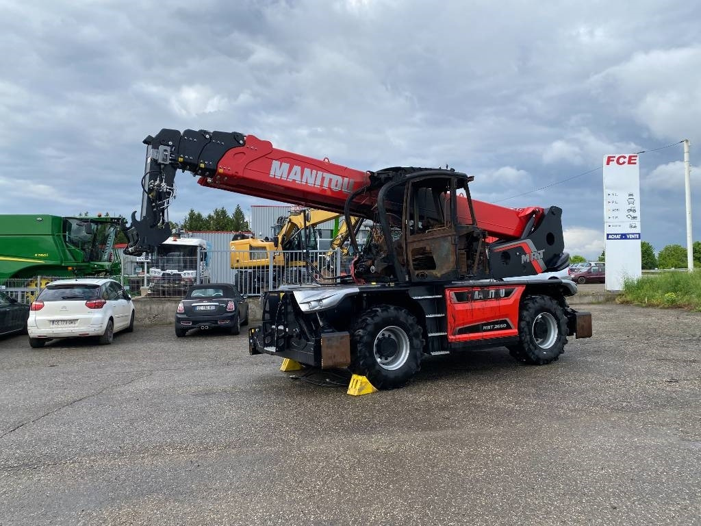 Manitou MRT 2660/360-160Y-ST5/S1 1er Main endommagé - Τηλεσκοπικός φορτωτής: φωτογραφία 2 Manitou MRT 2660/360-160Y-ST5/S1 1er Main endommagé - Τηλεσκοπικός φορτωτής: φωτογραφία 2