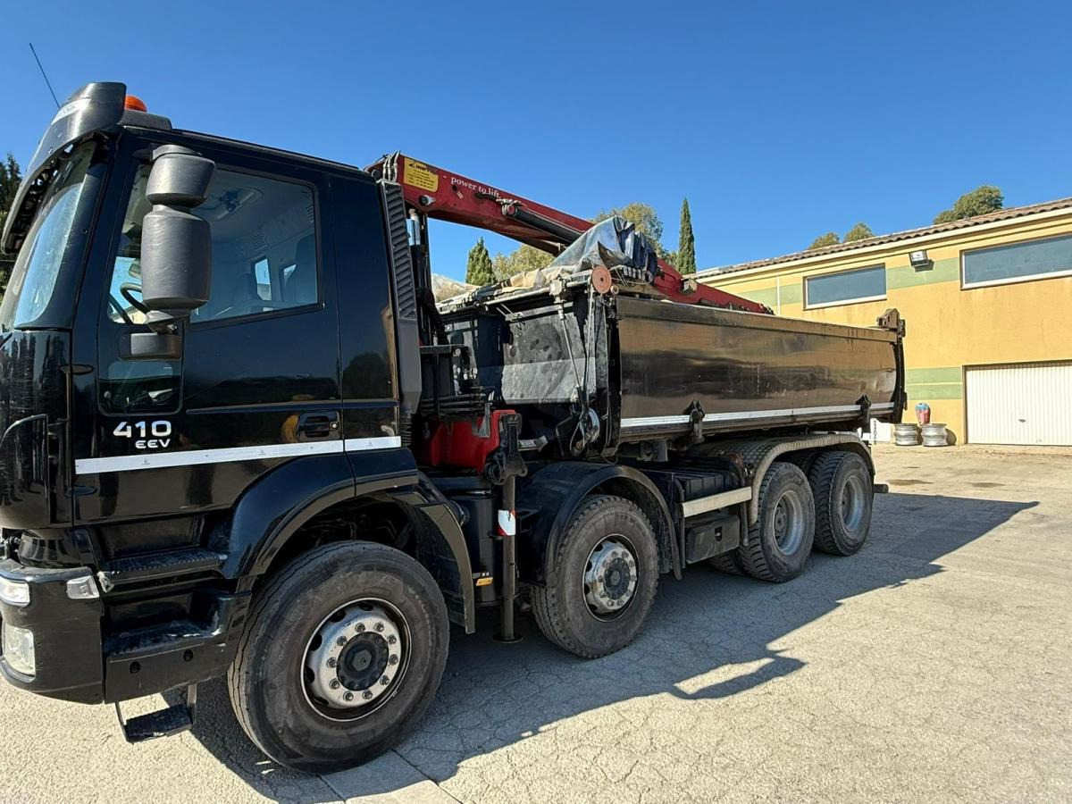 Iveco TRAKKER 410 EEV BI-BENNE GRUE MARREL 8X4 - Φορτηγό ανατρεπόμενο: φωτογραφία 3 Iveco TRAKKER 410 EEV BI-BENNE GRUE MARREL 8X4 - Φορτηγό ανατρεπόμενο: φωτογραφία 3
