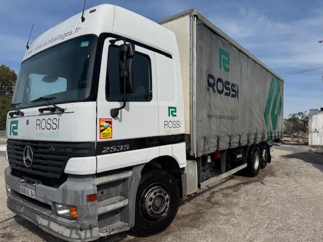Mercedes 2540 RIDELLES PLATEAU RIDELLES BACHE HAYON - Φορτηγό μουσαμάς: φωτογραφία 2 Mercedes 2540 RIDELLES PLATEAU RIDELLES BACHE HAYON - Φορτηγό μουσαμάς: φωτογραφία 2