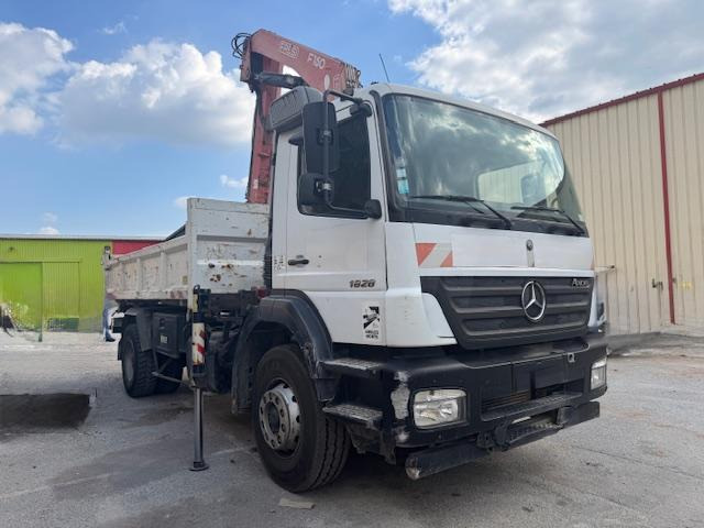 Mercedes AXOR 1828 BENNE GRUE FASSI - Φορτηγό ανατρεπόμενο, Φορτηγό με γερανό: φωτογραφία 3 Mercedes AXOR 1828 BENNE GRUE FASSI - Φορτηγό ανατρεπόμενο, Φορτηγό με γερανό: φωτογραφία 3