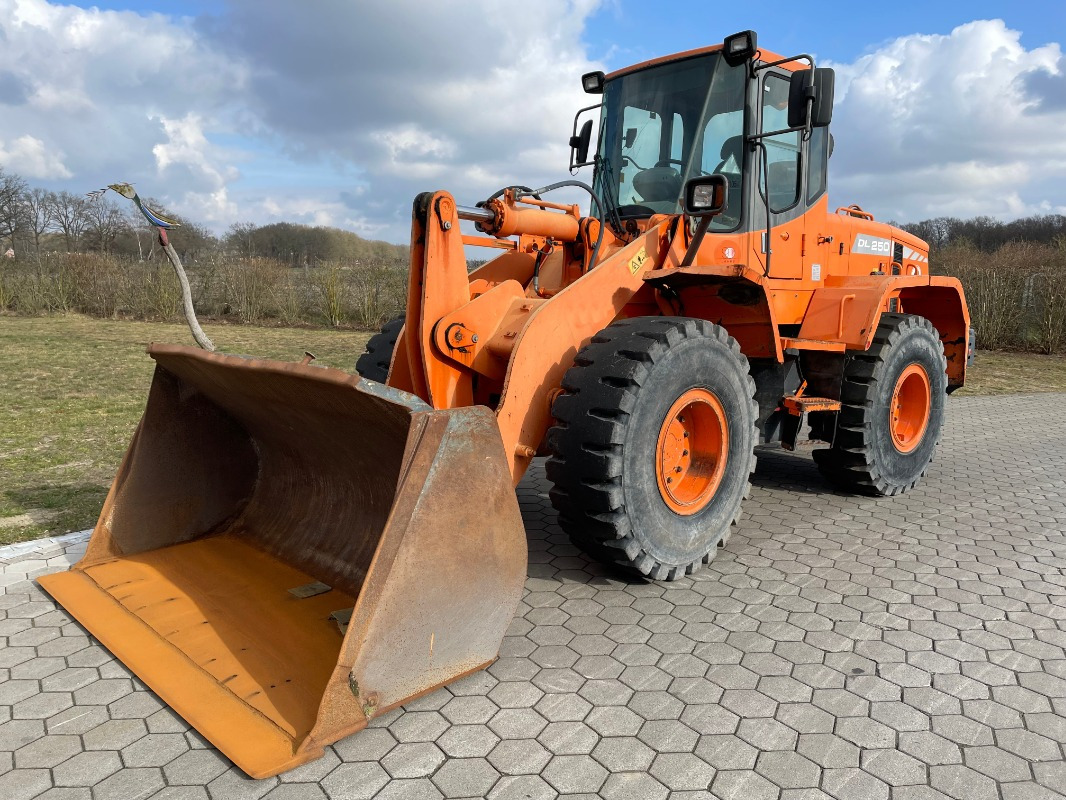 Doosan DL250 - Ελαστιχοφόρος φορτωτής: φωτογραφία 1 Doosan DL250 - Ελαστιχοφόρος φορτωτής: φωτογραφία 1