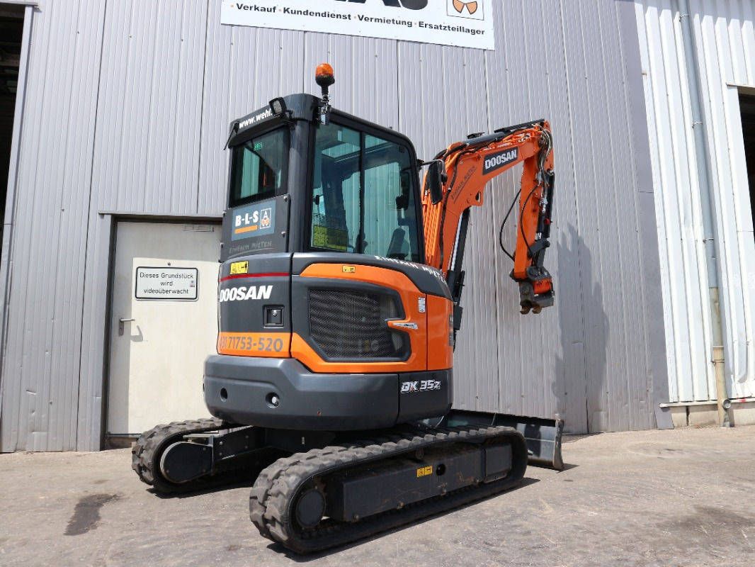 Doosan DX35Z-7 - Μίνι εκσκαφέας: φωτογραφία 3 Doosan DX35Z-7 - Μίνι εκσκαφέας: φωτογραφία 3