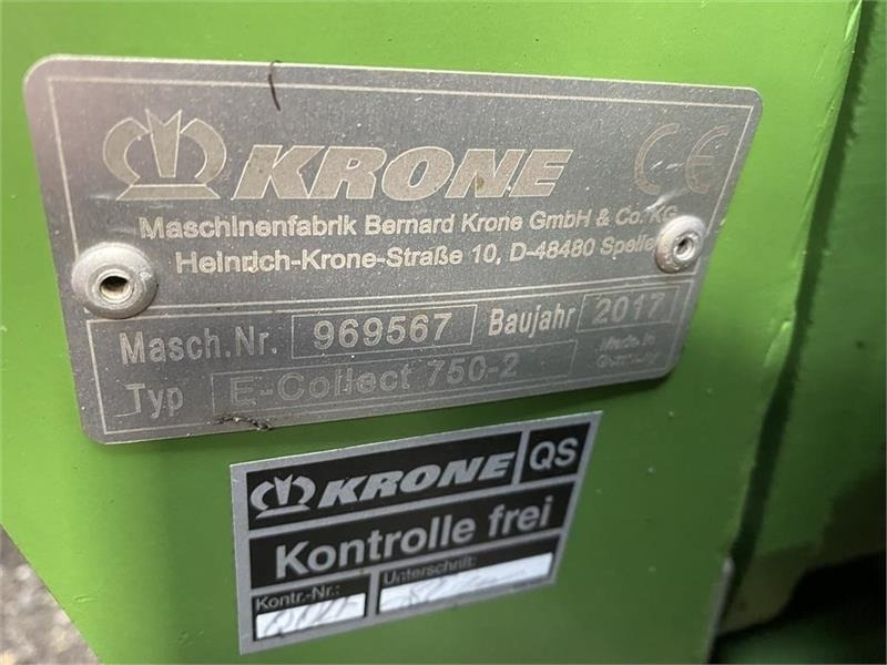 Krone Easy Collect 750-2 - Καλαμποκομαχαιρο: φωτογραφία 3 Krone Easy Collect 750-2 - Καλαμποκομαχαιρο: φωτογραφία 3