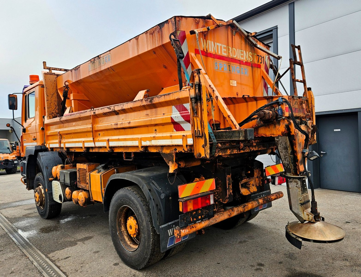 MAN FE 19.310 4x4 BL Winterdienst Band Streuer - Φορτηγό ανατρεπόμενο: φωτογραφία 3 MAN FE 19.310 4x4 BL Winterdienst Band Streuer - Φορτηγό ανατρεπόμενο: φωτογραφία 3