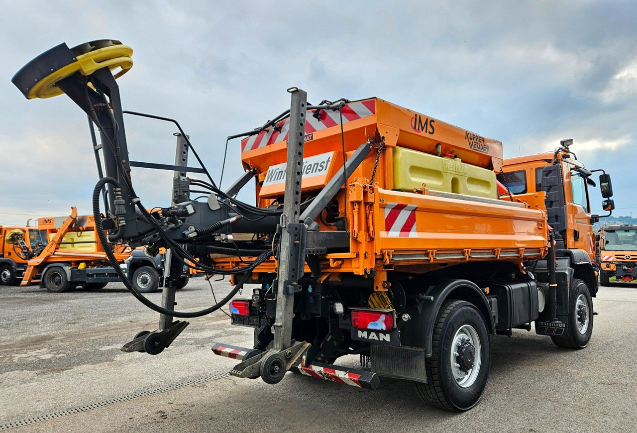 MAN TGM 18.290 4x4 Palfinger PK7001 Kran Funk Euro5 - Φορτηγό ανατρεπόμενο, Φορτηγό με γερανό: φωτογραφία 3 MAN TGM 18.290 4x4 Palfinger PK7001 Kran Funk Euro5 - Φορτηγό ανατρεπόμενο, Φορτηγό με γερανό: φωτογραφία 3