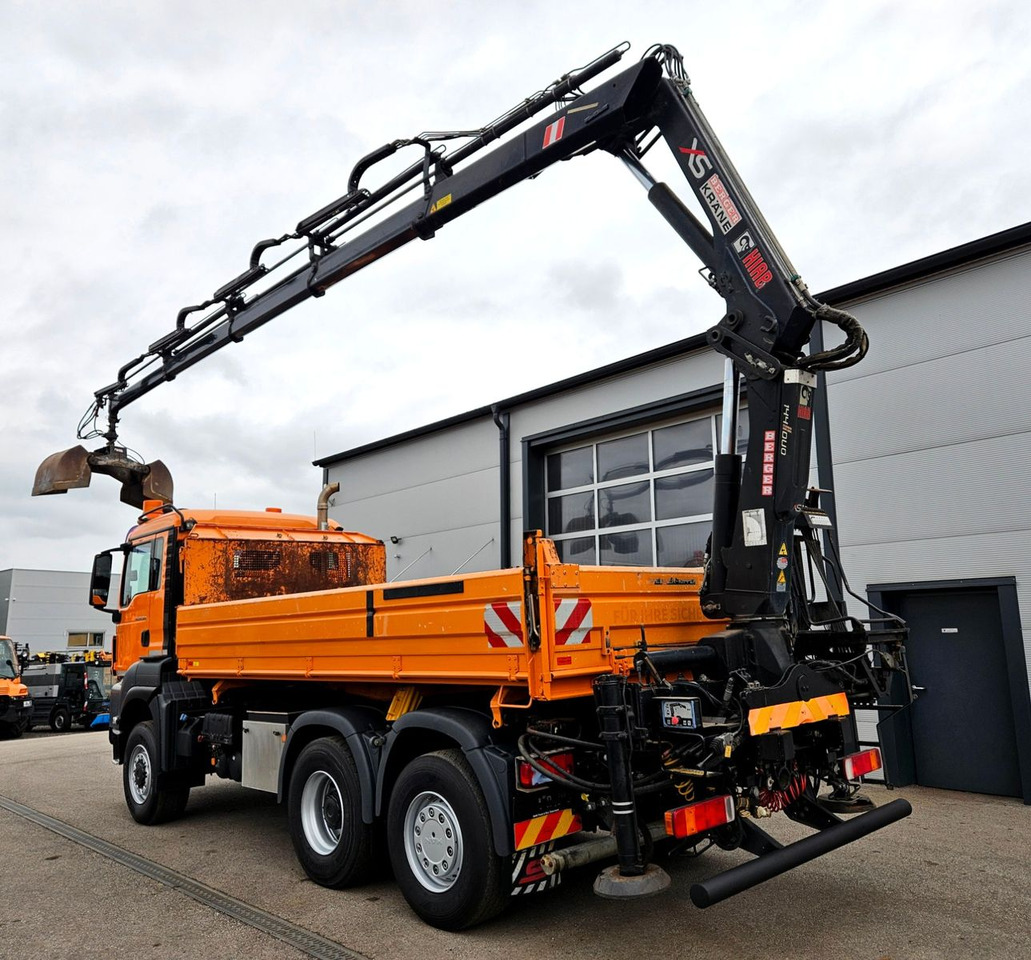 MAN TGS 28.360 6x4-4 HIAB 144E-4 Kran Euro5 - Φορτηγό ανατρεπόμενο, Φορτηγό με γερανό: φωτογραφία 3 MAN TGS 28.360 6x4-4 HIAB 144E-4 Kran Euro5 - Φορτηγό ανατρεπόμενο, Φορτηγό με γερανό: φωτογραφία 3