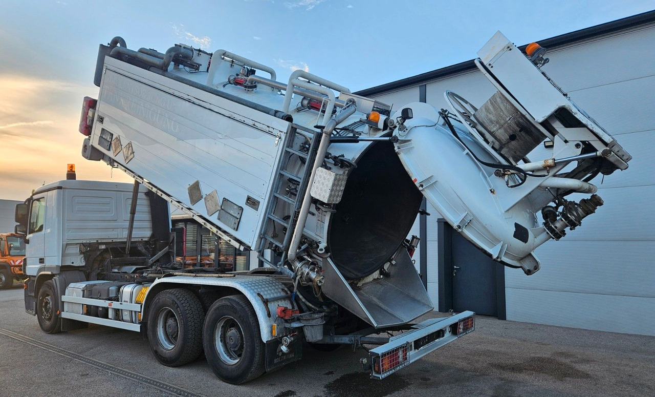 Mercedes-Benz ACTROS 2641 HOLZMANN Tankreiniger Saug-Druck ADR - Όχημα εκκένωσης βόθρων: φωτογραφία 3 Mercedes-Benz ACTROS 2641 HOLZMANN Tankreiniger Saug-Druck ADR - Όχημα εκκένωσης βόθρων: φωτογραφία 3