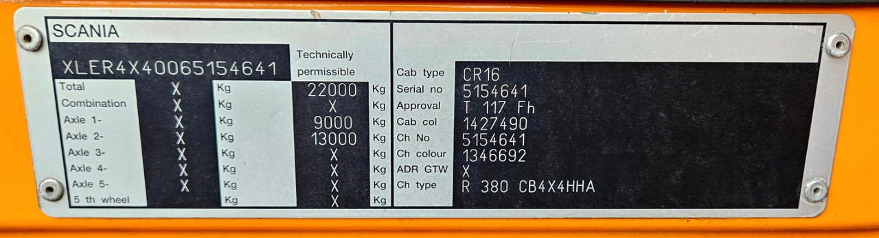 Φορτηγό ανατρεπόμενο Scania R380 4x4 Winterdienst Euro4: φωτογραφία 27