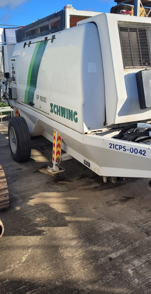SCHWING STETTER 1800 - Σταθερή αντλία σκυροδέματος: φωτογραφία 1 SCHWING STETTER 1800 - Σταθερή αντλία σκυροδέματος: φωτογραφία 1