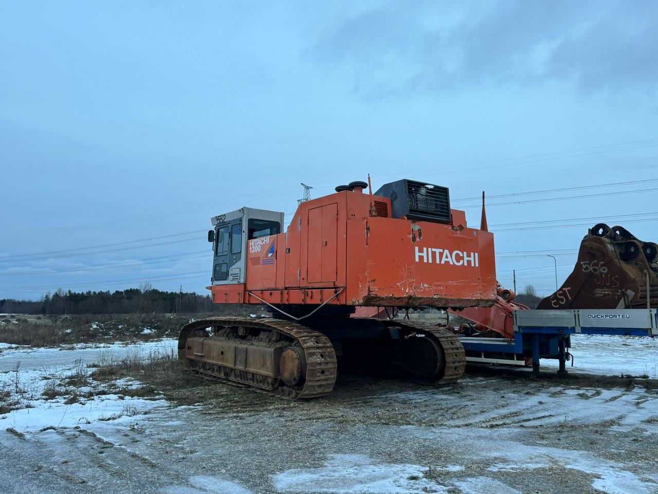 Hitachi EX1200-5D - Ερπυστριοφόρος εκσκαφέας: φωτογραφία 4 Hitachi EX1200-5D - Ερπυστριοφόρος εκσκαφέας: φωτογραφία 4
