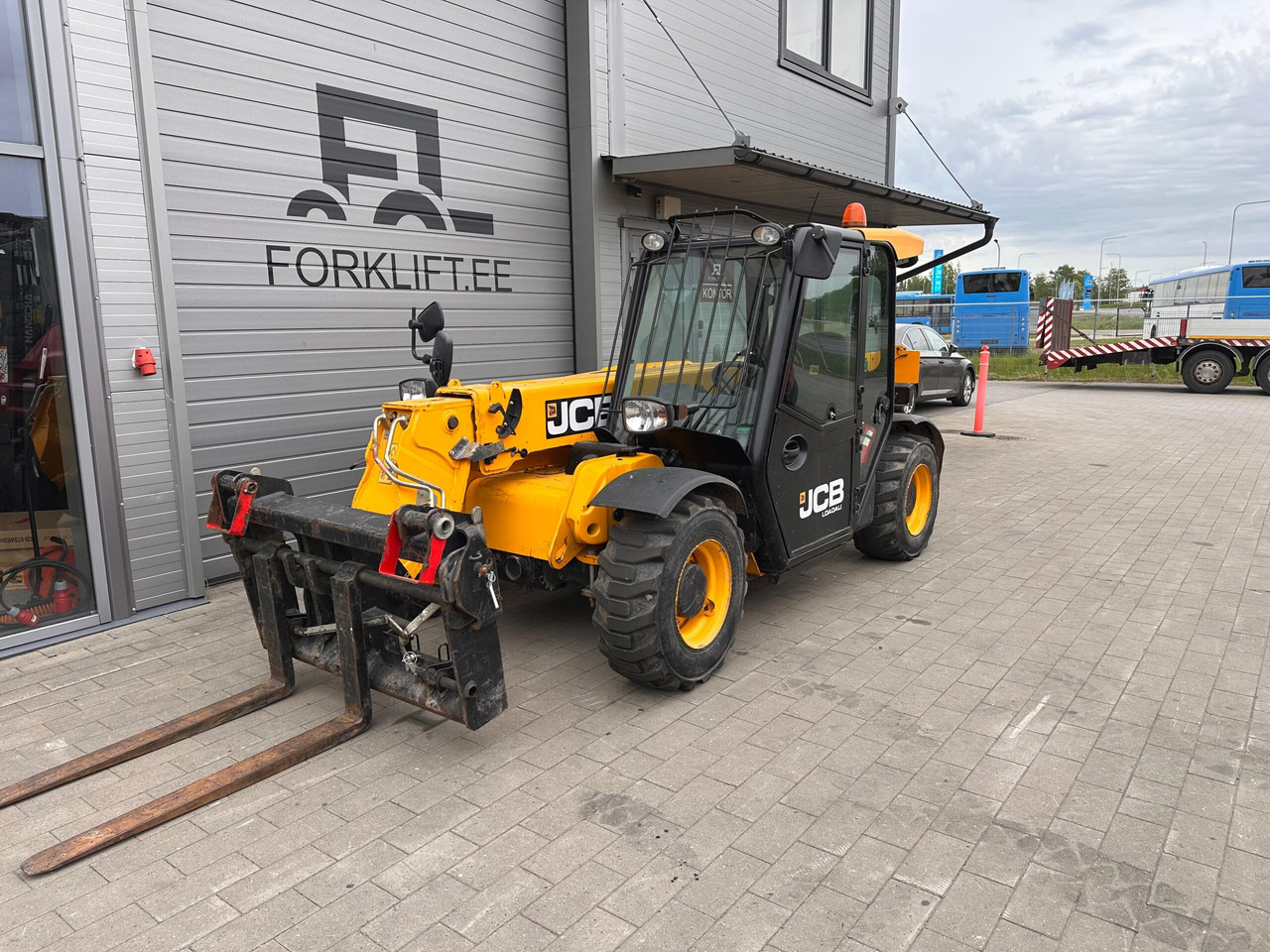 JCB 525-60 - Τηλεσκοπικός φορτωτής: φωτογραφία 1 JCB 525-60 - Τηλεσκοπικός φορτωτής: φωτογραφία 1