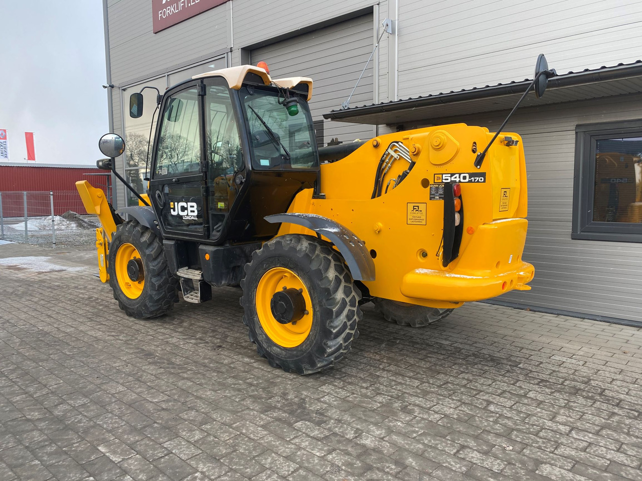 JCB 540-170 - Τηλεσκοπικός φορτωτής: φωτογραφία 5 JCB 540-170 - Τηλεσκοπικός φορτωτής: φωτογραφία 5