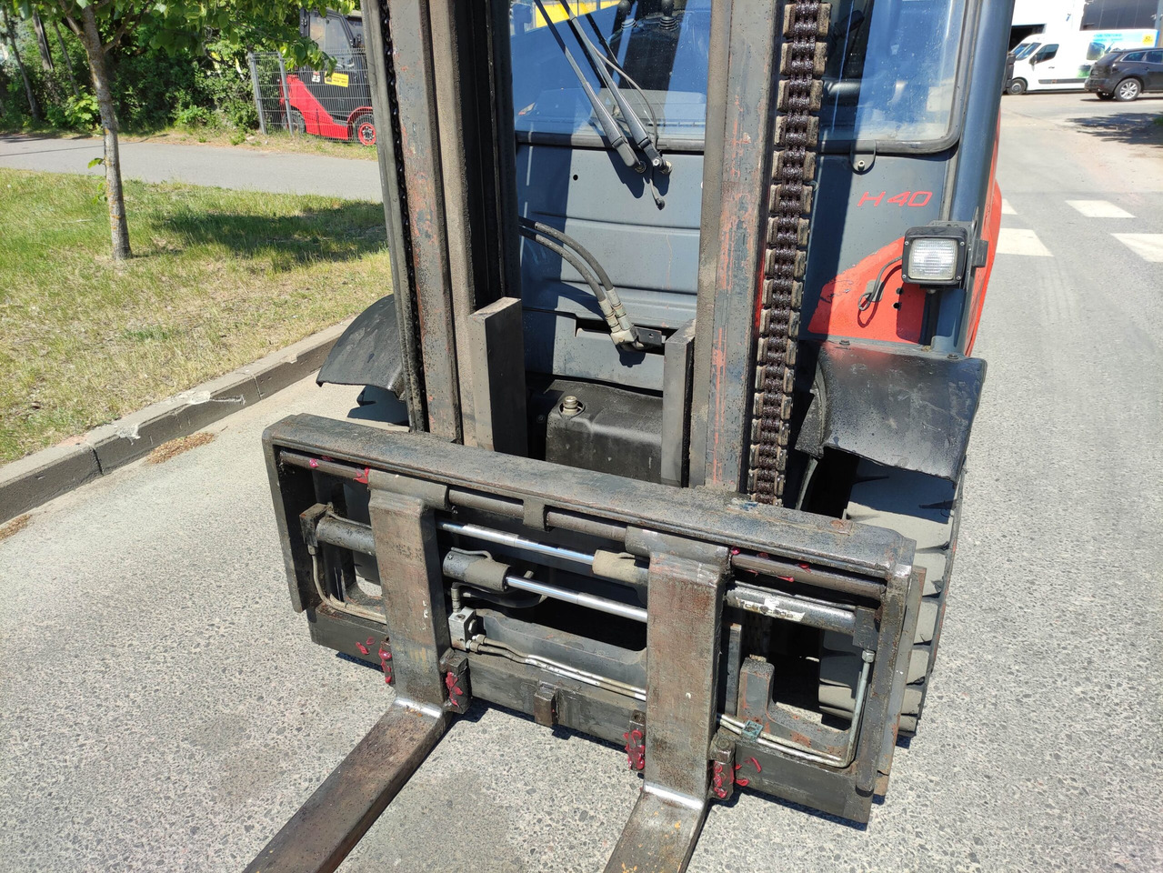 Πετρελαιοκίνητο περονοφόρο Linde H40D-01: φωτογραφία 6