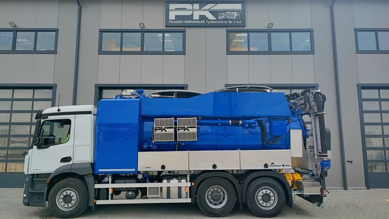 Mercedes-Benz Actros 2543 - Όχημα εκκένωσης βόθρων: φωτογραφία 1 Mercedes-Benz Actros 2543 - Όχημα εκκένωσης βόθρων: φωτογραφία 1