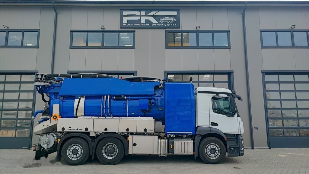 Mercedes-Benz Actros 2543 - Όχημα εκκένωσης βόθρων: φωτογραφία 2 Mercedes-Benz Actros 2543 - Όχημα εκκένωσης βόθρων: φωτογραφία 2