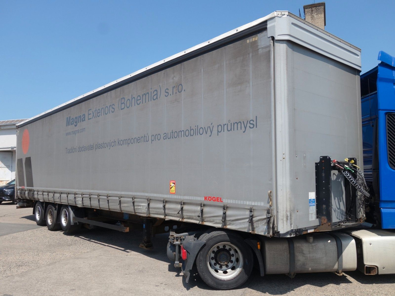 Kögel SN24 MEGA, Liftachse, SAF Achsen, XL Code - Επικαθήμενο κουρτίνα: φωτογραφία 2 Kögel SN24 MEGA, Liftachse, SAF Achsen, XL Code - Επικαθήμενο κουρτίνα: φωτογραφία 2