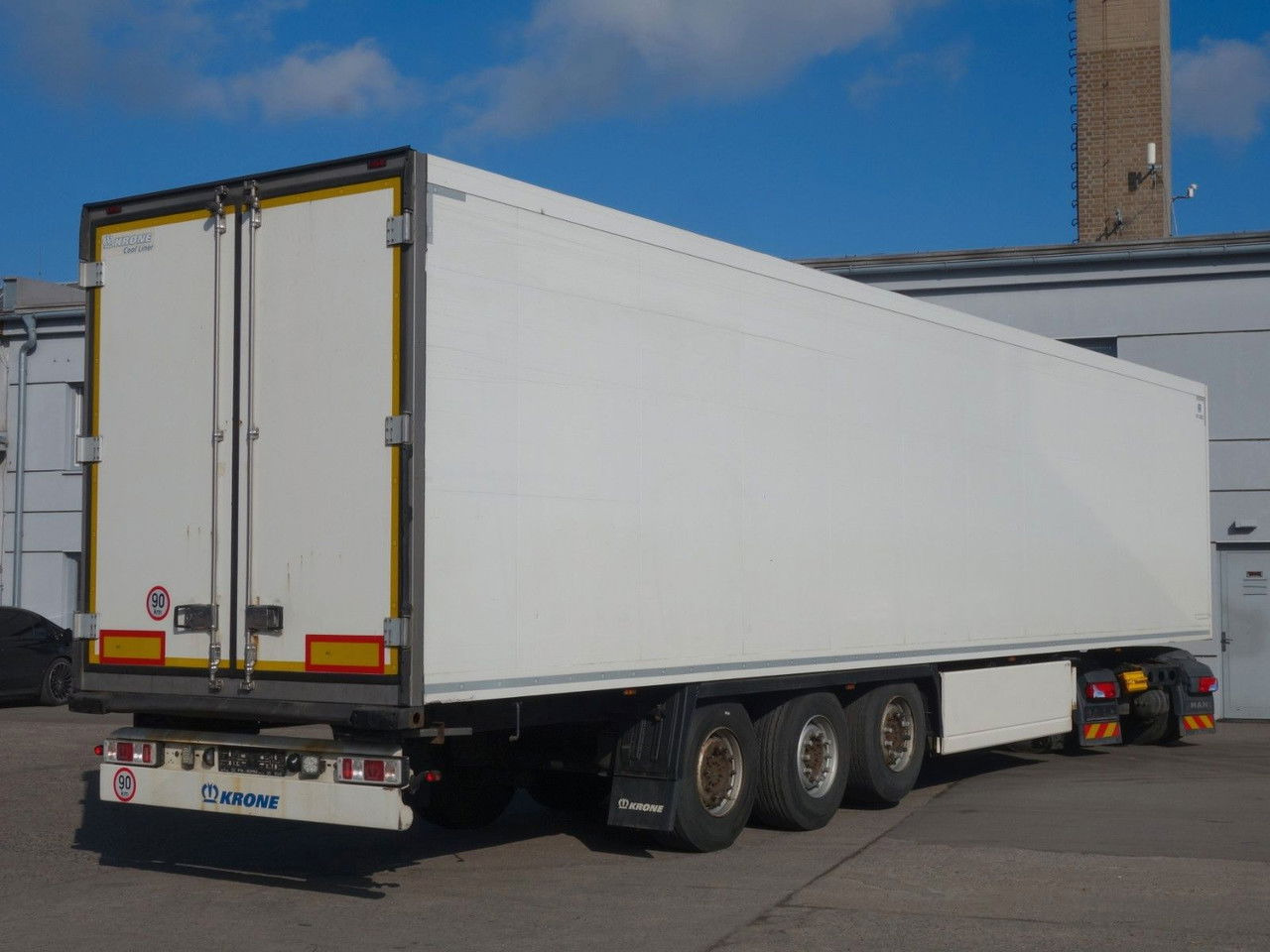 Krone SD Carrier Vector 1350 - Επικαθήμενο ψυγείο: φωτογραφία 1 Krone SD Carrier Vector 1350 - Επικαθήμενο ψυγείο: φωτογραφία 1