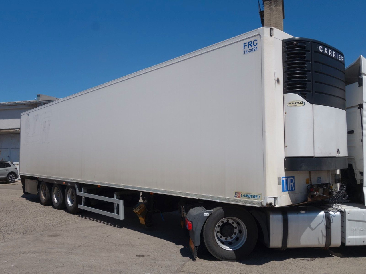 Lamberet LVF S3 mit Carrier 1300, 2.400 BtS. - Επικαθήμενο ψυγείο: φωτογραφία 2 Lamberet LVF S3 mit Carrier 1300, 2.400 BtS. - Επικαθήμενο ψυγείο: φωτογραφία 2