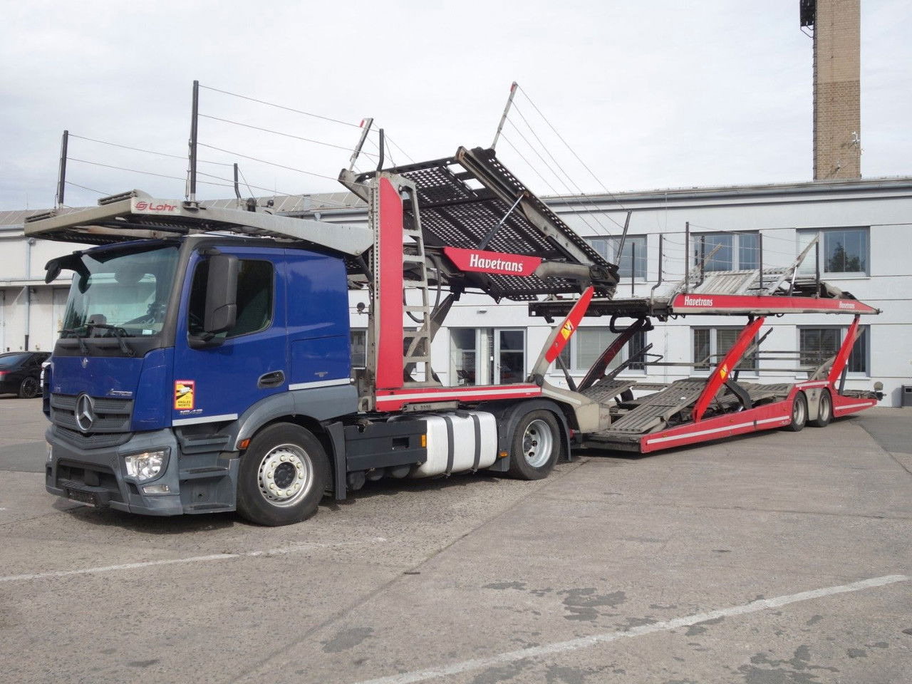 Mercedes-Benz Actros 1843 mit Euro Lohr, Retarder, VDI Certifi - Φορτηγό αυτοκινητάμαξα: φωτογραφία 2 Mercedes-Benz Actros 1843 mit Euro Lohr, Retarder, VDI Certifi - Φορτηγό αυτοκινητάμαξα: φωτογραφία 2