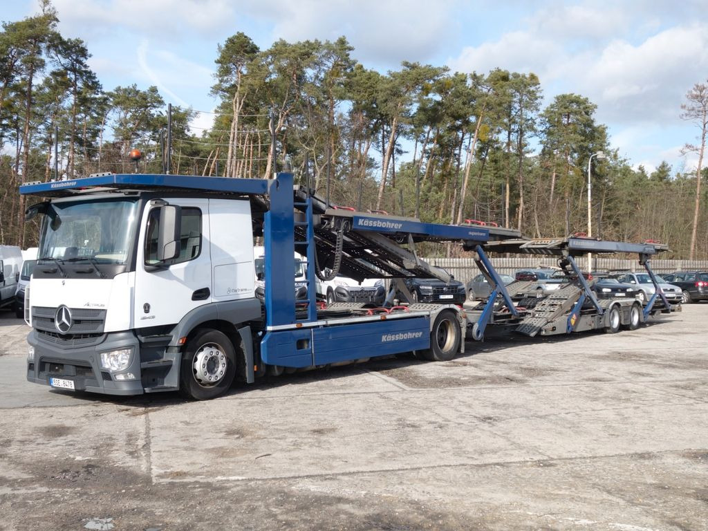 Mercedes-Benz Actros 1843 mit Kässbohrer Supertrans/Supertrans - Φορτηγό αυτοκινητάμαξα: φωτογραφία 1 Mercedes-Benz Actros 1843 mit Kässbohrer Supertrans/Supertrans - Φορτηγό αυτοκινητάμαξα: φωτογραφία 1