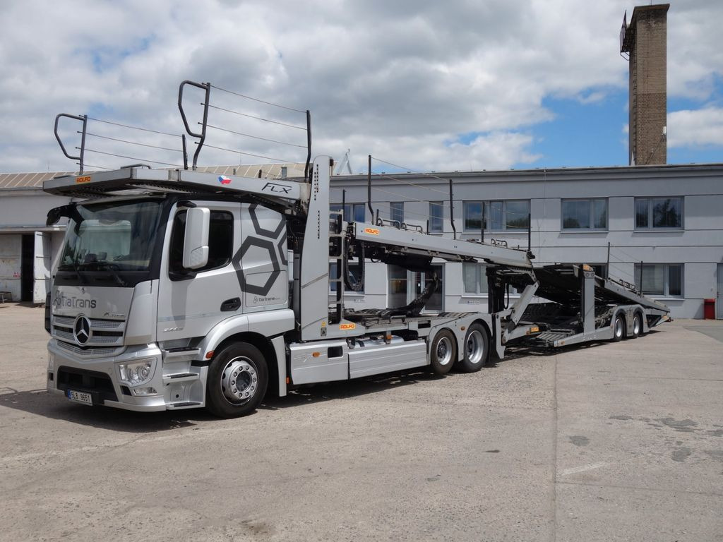 Mercedes-Benz Actros 2443 mit Rolfo FLX - Φορτηγό αυτοκινητάμαξα: φωτογραφία 1 Mercedes-Benz Actros 2443 mit Rolfo FLX - Φορτηγό αυτοκινητάμαξα: φωτογραφία 1