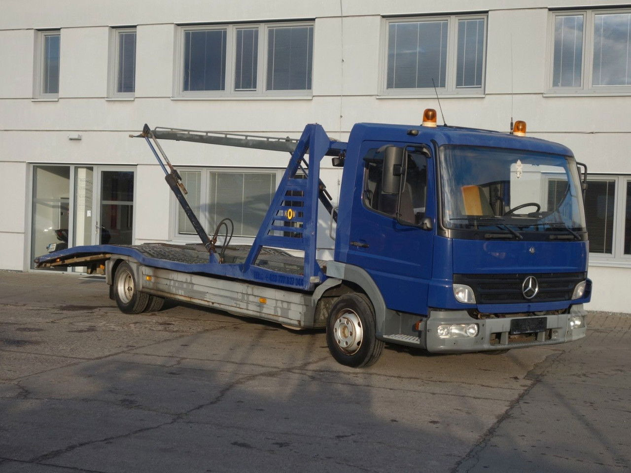 Mercedes-Benz Atego 815 für 2 PKW - Φορτηγό αυτοκινητάμαξα: φωτογραφία 1 Mercedes-Benz Atego 815 für 2 PKW - Φορτηγό αυτοκινητάμαξα: φωτογραφία 1