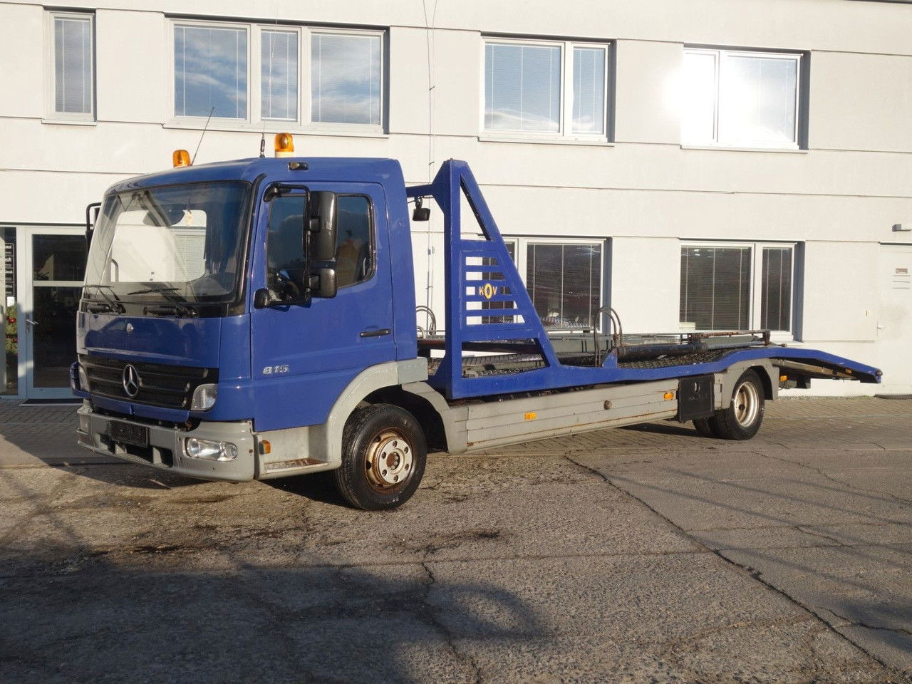 Mercedes-Benz Atego 815 für 2 PKW - Φορτηγό αυτοκινητάμαξα: φωτογραφία 2 Mercedes-Benz Atego 815 für 2 PKW - Φορτηγό αυτοκινητάμαξα: φωτογραφία 2