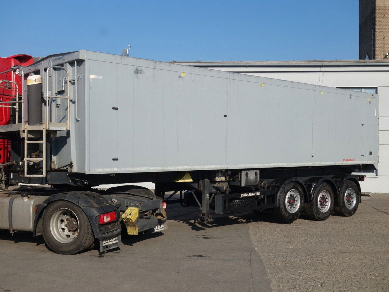 Schwarzmüller Alu Kipper, 50 cm3, Rollplane, Liftachse, SAF - Επικαθήμενο ανατρεπόμενο: φωτογραφία 2 Schwarzmüller Alu Kipper, 50 cm3, Rollplane, Liftachse, SAF - Επικαθήμενο ανατρεπόμενο: φωτογραφία 2