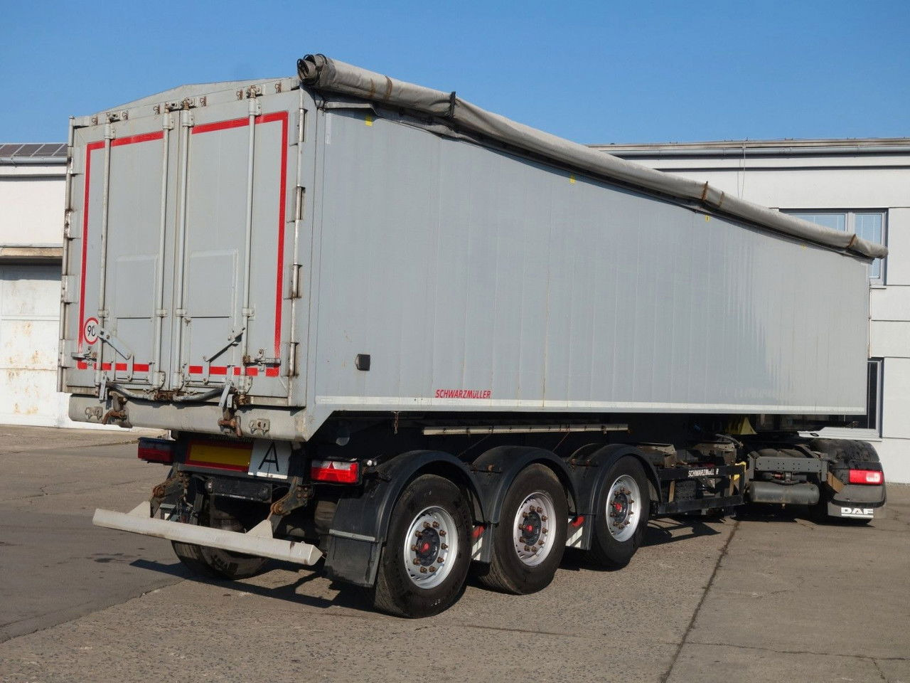 Schwarzmüller Alu Kipper, 50 cm3, Rollplane, Liftachse, SAF - Επικαθήμενο ανατρεπόμενο: φωτογραφία 4 Schwarzmüller Alu Kipper, 50 cm3, Rollplane, Liftachse, SAF - Επικαθήμενο ανατρεπόμενο: φωτογραφία 4