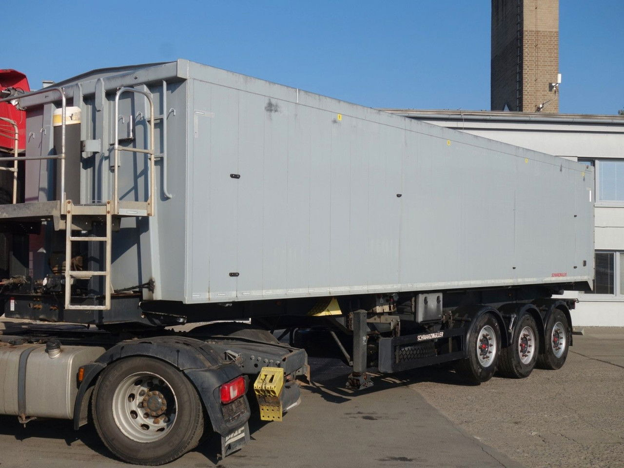 Schwarzmüller Alu Kipper, 50 cm3, Rollplane, Liftachse, SAF - Επικαθήμενο ανατρεπόμενο: φωτογραφία 1 Schwarzmüller Alu Kipper, 50 cm3, Rollplane, Liftachse, SAF - Επικαθήμενο ανατρεπόμενο: φωτογραφία 1