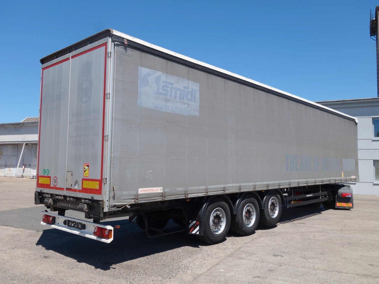 Schwarzmüller SPA 3/E Standard, Liftachse, SAF Achsen - Επικαθήμενο κουρτίνα: φωτογραφία 1 Schwarzmüller SPA 3/E Standard, Liftachse, SAF Achsen - Επικαθήμενο κουρτίνα: φωτογραφία 1