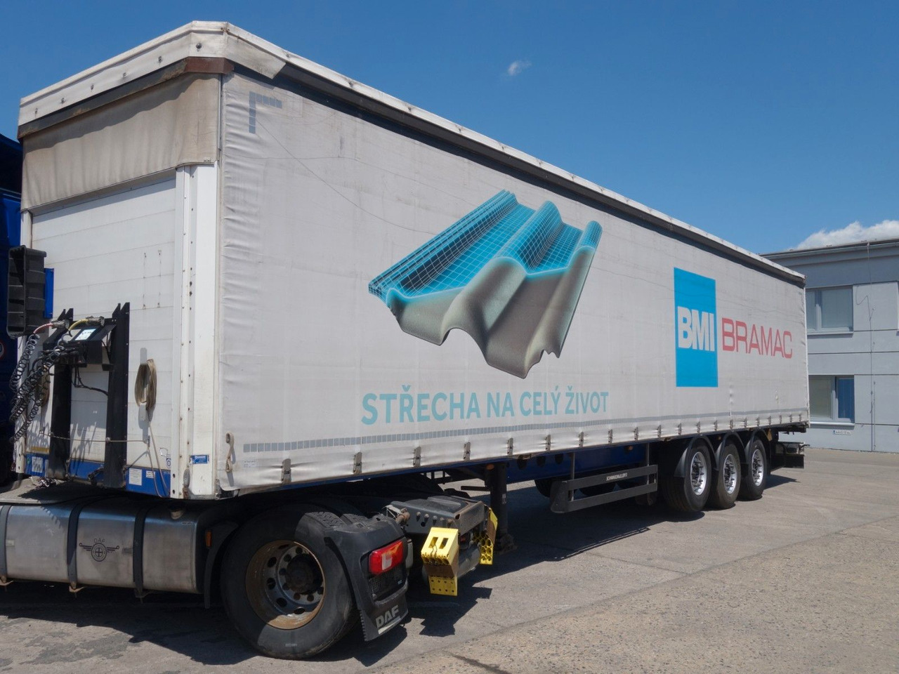 Επικαθήμενο κουρτίνα Schwarzmüller SPA 3/E  Standard, Liftachse, SAF Achsen: φωτογραφία 1