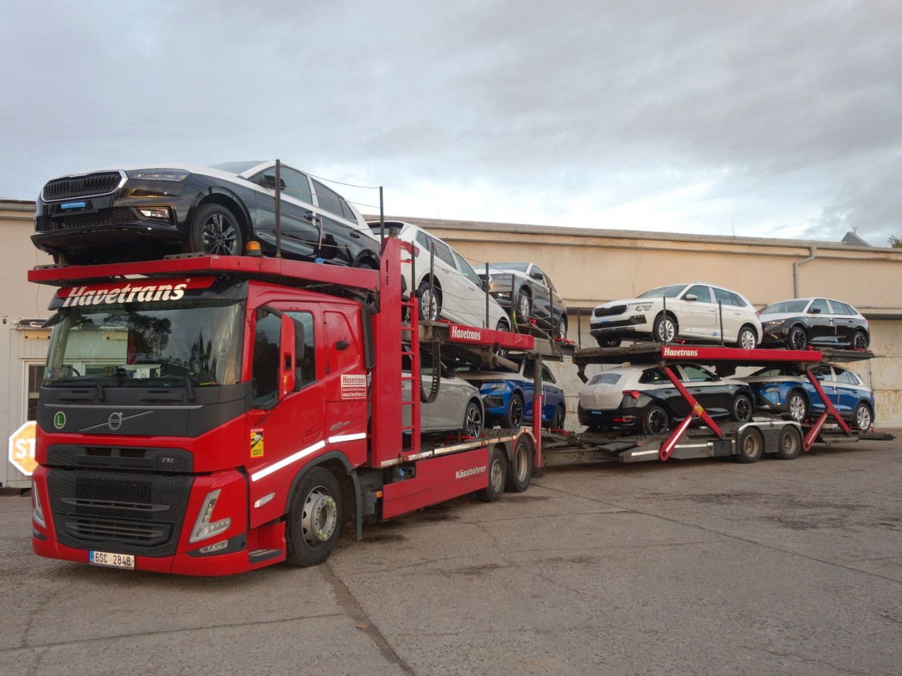 Volvo FM 13 460 6x2 Kässbohrer Metago - Supertrans - Φορτηγό αυτοκινητάμαξα: φωτογραφία 2 Volvo FM 13 460 6x2 Kässbohrer Metago - Supertrans - Φορτηγό αυτοκινητάμαξα: φωτογραφία 2