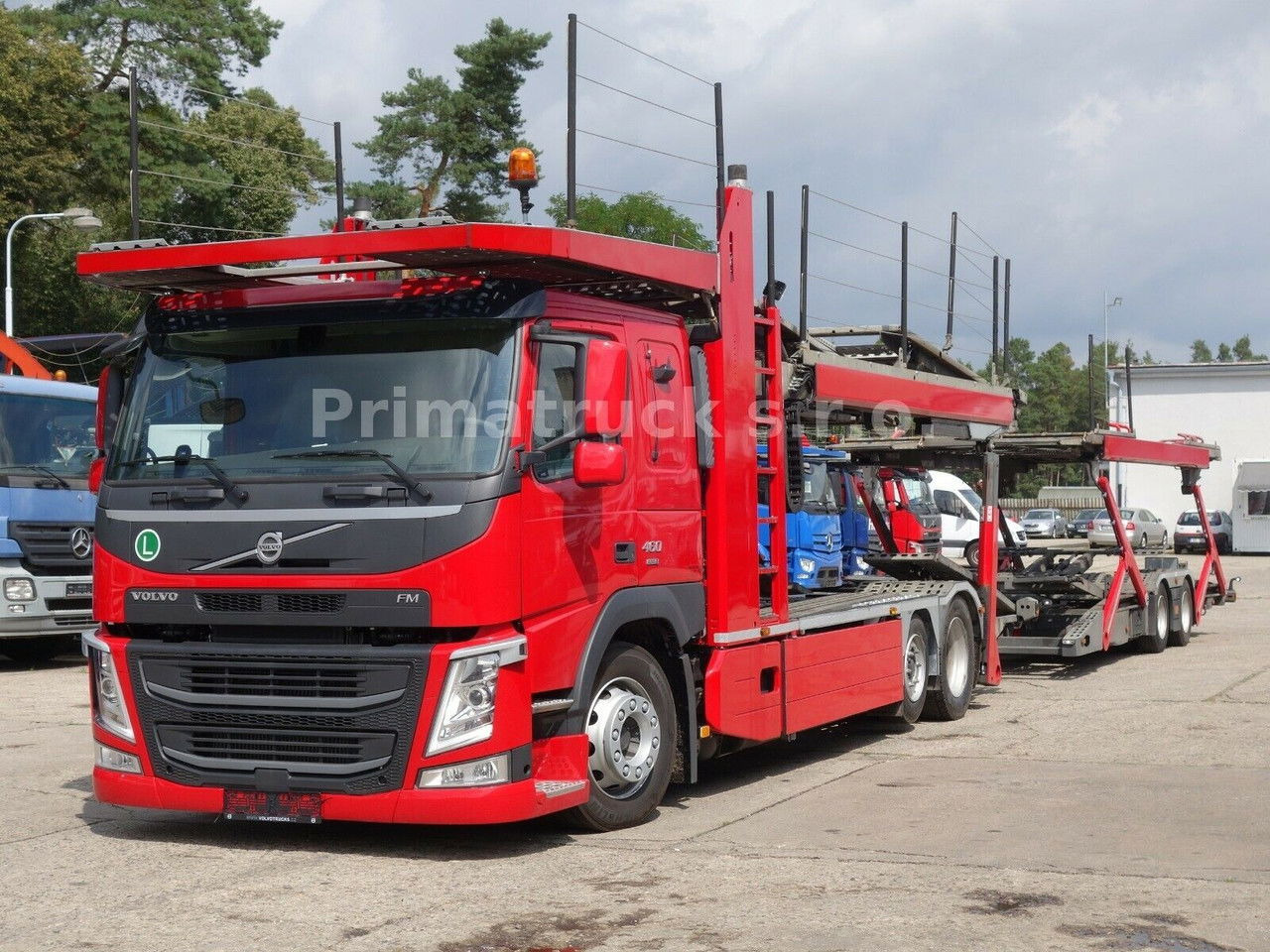 Volvo FM 460 6x2 Kassbohrer Metago/Supertrans - Φορτηγό αυτοκινητάμαξα: φωτογραφία 1 Volvo FM 460 6x2 Kassbohrer Metago/Supertrans - Φορτηγό αυτοκινητάμαξα: φωτογραφία 1