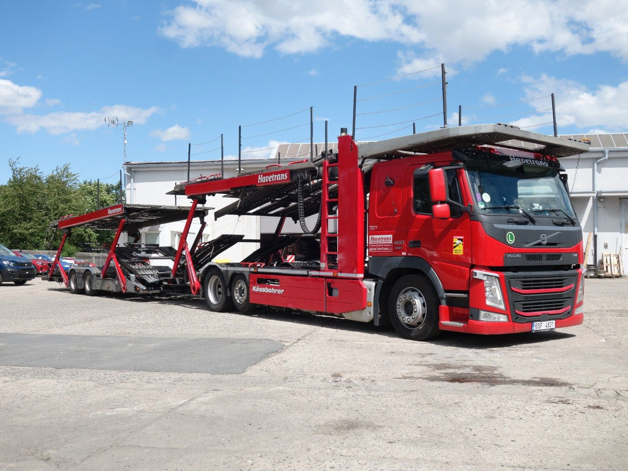 Volvo FM13 460 Kässbohrer 6x2 Supertrans / Supertrans - Φορτηγό αυτοκινητάμαξα: φωτογραφία 1 Volvo FM13 460 Kässbohrer 6x2 Supertrans / Supertrans - Φορτηγό αυτοκινητάμαξα: φωτογραφία 1