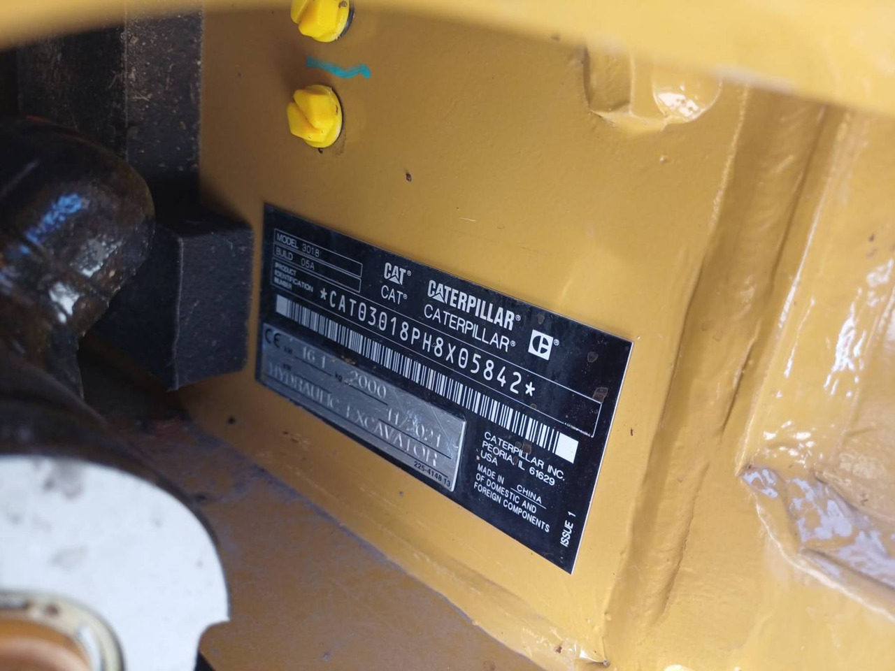 Ερπυστριοφόρος εκσκαφέας CAT 301.8-05: φωτογραφία 6 Ερπυστριοφόρος εκσκαφέας CAT 301.8-05: φωτογραφία 6