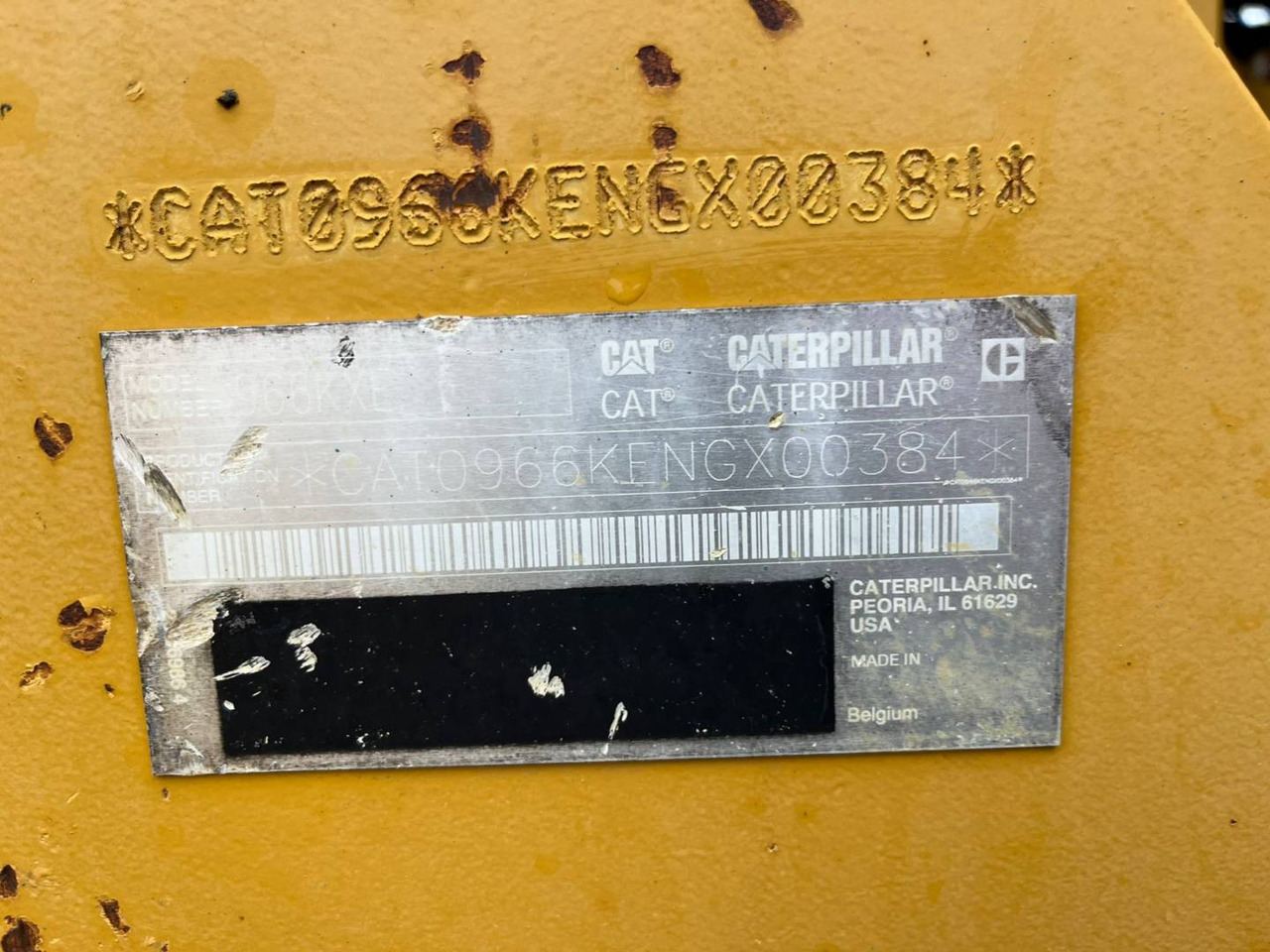 CAT 966KXE - Ελαστιχοφόρος φορτωτής: φωτογραφία 5 CAT 966KXE - Ελαστιχοφόρος φορτωτής: φωτογραφία 5